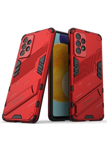Samsung Galaxy A73 5g Koruyucu Kapak Için Kickstand Sağlam Askeri (Yurt Dışından) modelleri