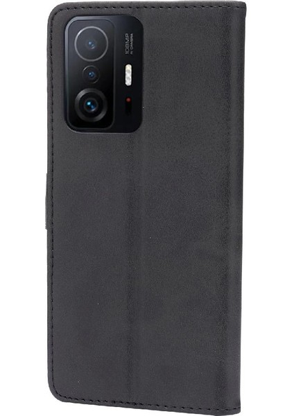 Cüzdan Kılıf Için Xiaomi 11T/11T Pro Kart Tutucu Tüm Yuvarlak Koruma (Yurt Dışından)
