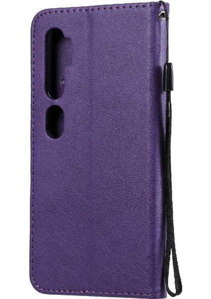 Xiaomi Mi Cc9 Pro Klasik Düz Renk Iş Cüzdan Telefon Için Flip Case (Yurt Dışından)
