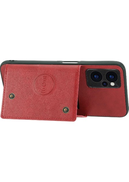 Realme Narzo 50A Başbakan Darbeye Koruyucu Kickstand Için Cüzdan Durumda (Yurt Dışından) modelleri