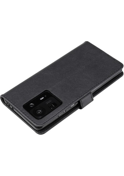 Kart Yuvası ile Xiaomi Mix 4 Için Flip Case Iş Cüzdan Telefon Kılıfı Katı (Yurt Dışından)