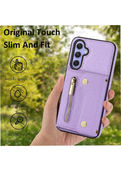 Samsung Galaxy A54 5g Kart Yuvaları Için Kılıf Uzun Kayış Hafif Büyük (Yurt Dışından) modelleri