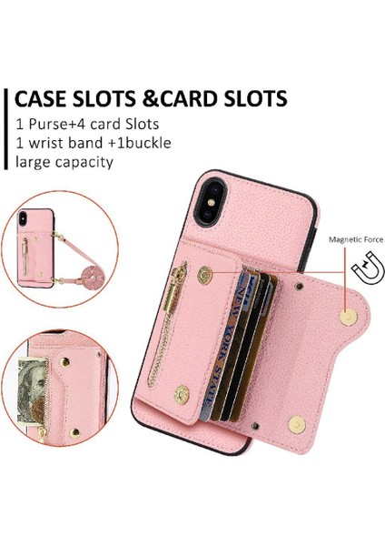 IPhone Xs Max Mini Sırt Çantası Uzun Kayış Kart Yuvaları Hafif (Yurt Dışından) modelleri