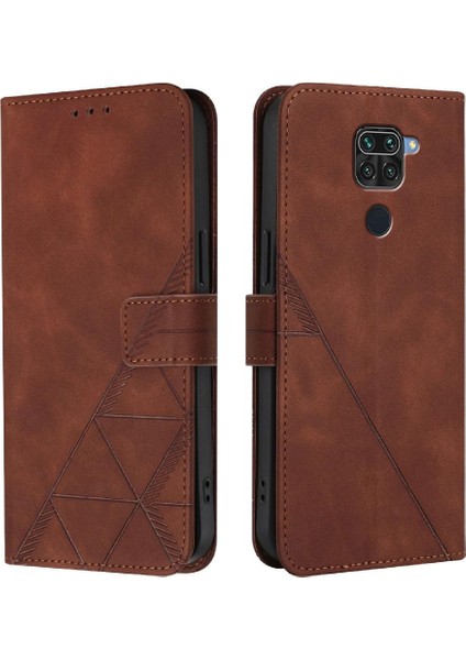 Xiaomi Redmi Için Not 9 4g Pu Deri Cüzdan Kapak Çevirin Folio Kitap (Yurt Dışından)