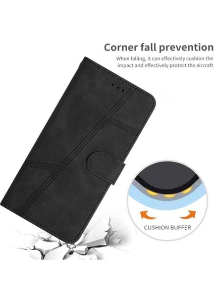 Bdt Shop Huawei P30 Tam Koruma Bilek Kayışı Için Flip Case Kart Yuvaları Tutucu Pu (Yurt Dışından)