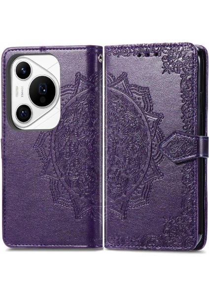 Huawei Pura 70 Pro Artı Darbeye Dayanıklı Kapak Için Flip Case Basit Kılıf (Yurt Dışından)