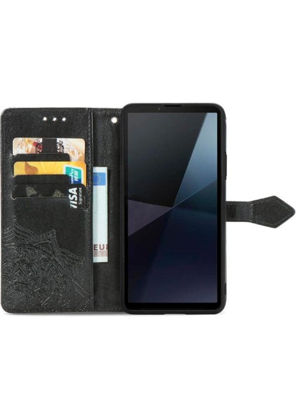 Sony Xperia 10 Vı Flip Kapak Için Flip Case Deri Kılıf Basit Iş (Yurt Dışından) indirimleri