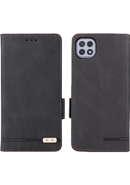 Samsung Galaxy A22 5g Için Kılıf Koruyucu Kapak Kart Tutucu Kickstand ile (Yurt Dışından)