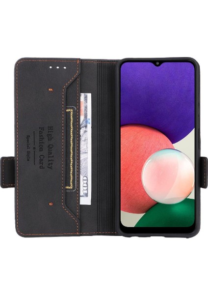Samsung Galaxy A22 5g Için Kılıf Koruyucu Kapak Kart Tutucu Kickstand ile (Yurt Dışından) modelleri