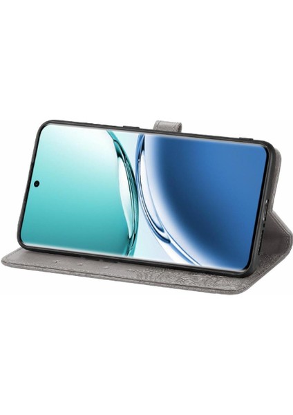 Bdt Shop Oppo A3 Pro Için Flip Case Basit Iş Darbeye Kapak Kapak Deri (Yurt Dışından)