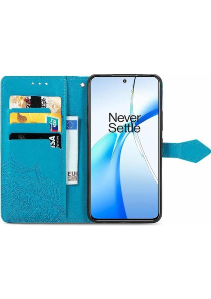 Oneplus Nord Ce4 Için Flip Case Darbeye Basit Iş Kapak Kılıfı (Yurt Dışından)