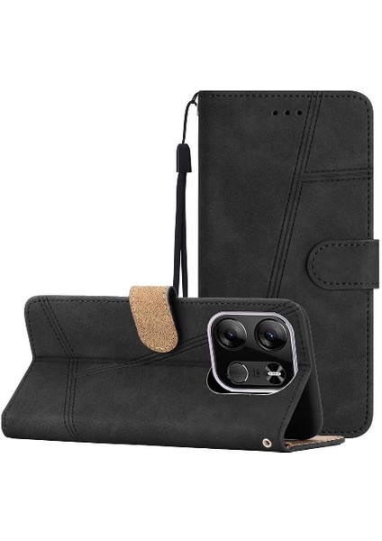 Tecno Spark Için Flip Case 2023 Cüzdan Pu Deri Kart Yuvaları Tutucu Tam Gitmek (Yurt Dışından)