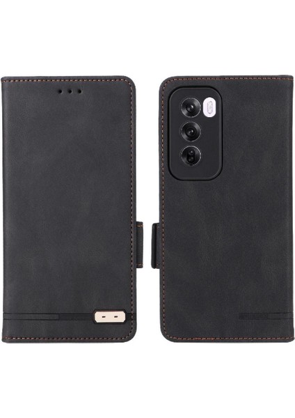Toka Kapak Manyetik ile Oppo Oppo 12 Pro 5g Kickstand Için Flip Case (Yurt Dışından)