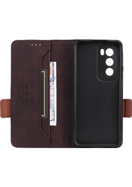 Oppo Oppo 12 5g Manyetik Cüzdan Kickstand Kart Tutucu ile Flip Case (Yurt Dışından) fiyatları