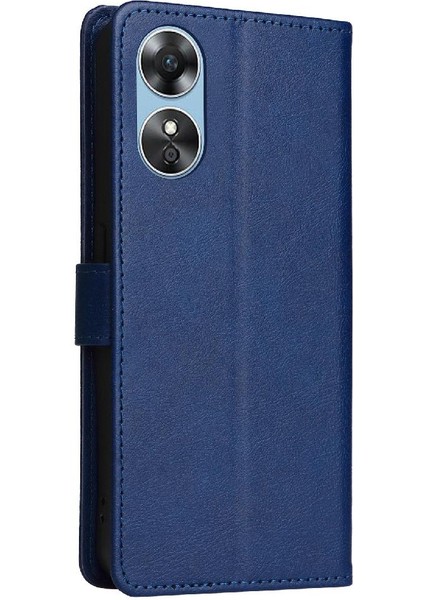 Kart Yuvası Iş Cüzdanı ile Oppo A17 Yüksek Kaliteli Deri Için Flip Case (Yurt Dışından) indirimleri
