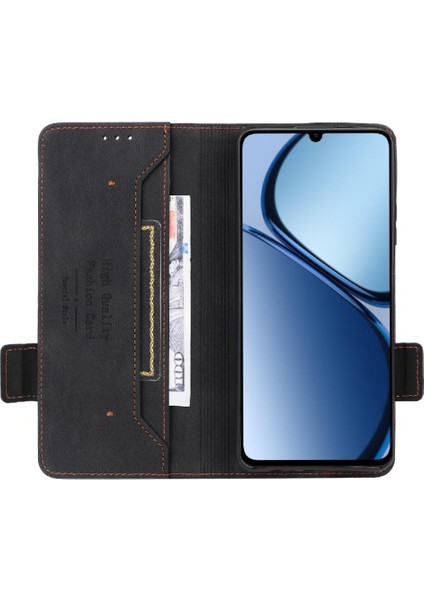 Realme C61 Manyetik Cüzdan Kart Tutucu Kapak Kickstand Için Flip Case (Yurt Dışından) fırsatları