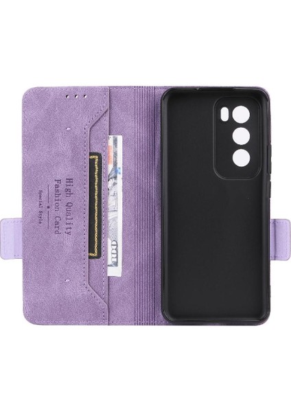 Oppo Oppo 12 5g Manyetik Cüzdan Kickstand Kart Tutucu ile Flip Case (Yurt Dışından) modelleri
