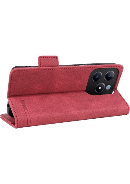 Realme C61 Manyetik Cüzdan Kart Tutucu Kapak Kickstand Için Flip Case (Yurt Dışından) modelleri