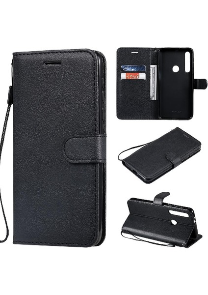 Motorola Moto Için Flip Case Kart Yuvası ile Bir Makro Klasik Düz Renk (Yurt Dışından)