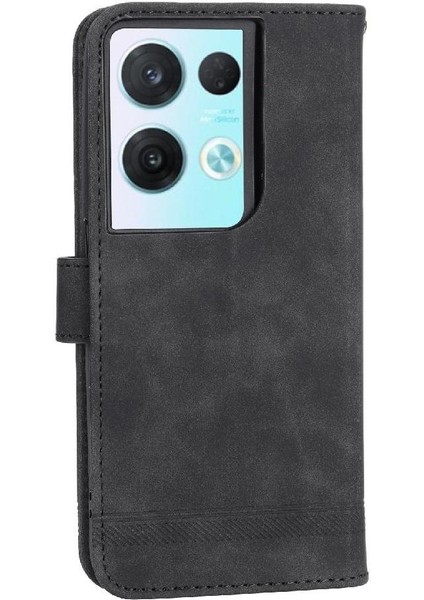 Oppo Oppo 8 Pro 5g Premium Kart Yuvaları Için Flip Case Manyetik Kapatma Nakit (Yurt Dışından)