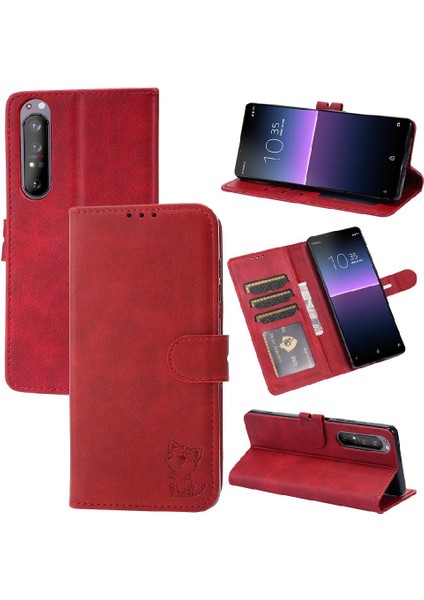 Sony Xperia 5 Iii Kickstand Manyetik Kapatma Kart Tutucu Için Cüzdan Kılıf (Yurt Dışından)