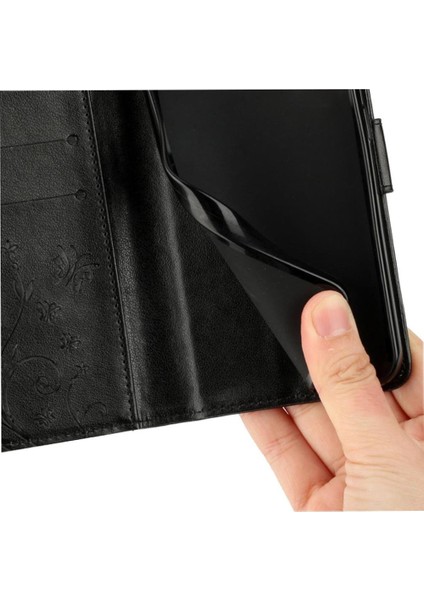 Google Pixel 9 Pu Deri Manyetik Kapatma Kickstand Kartı Için Filp Durumda (Yurt Dışından)