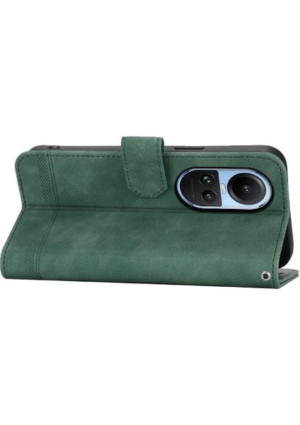 Oppo Oppo 10 5g Kart Yuvaları Için Flip Case Bileklik Manyetik Kapatma Nakit (Yurt Dışından)