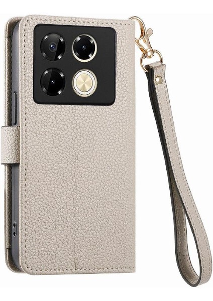 Infinix Not Için Flip Case 40 Pro 4g Darbeye Cüzdan Aşk Deri Kılıf (Yurt Dışından)