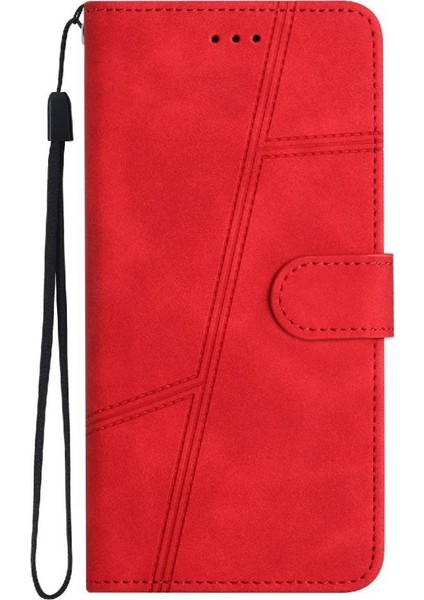 IPhone 12 Için Flip Case Cüzdan Pu Deri Tam Koruma Flip Folio Kart (Yurt Dışından)