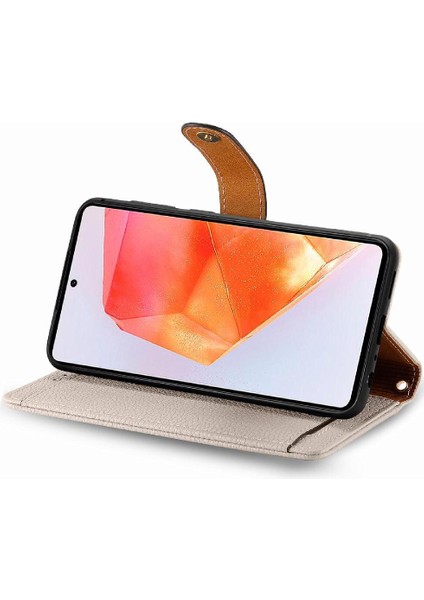 Samsung Galaxy C55 5g Için Flip Case Cüzdan Aşk Deri Kılıf Fermuar (Yurt Dışından)
