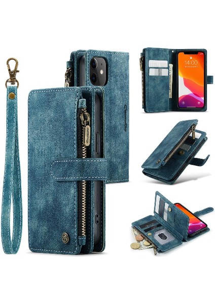 Kart Sahibi Sürücüler Lisans Kartı Yuvaları ile IPhone 12 Mini Için Caseme Durumda (Yurt Dışından)