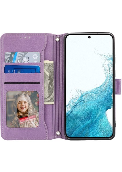 Samsung Galaxy S22 5g Için Flip Case Kickstand Kart Tutucu Pu Deri Anti (Yurt Dışından) indirimleri