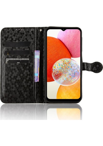 Samsung Galaxy A15 5g/4g Deri Cüzdan Kapak Manyetik Toka (Yurt Dışından)