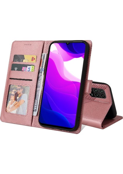 Xiaomi 10 Lite Için Flip Case Üç Kart Yuvaları Kickstand Darbeye 4 (Yurt Dışından)