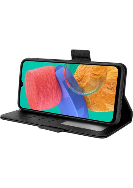 Samsung Galaxy M33 5g Için Kılıf Cüzdan Pu Deri Kart Yuvaları Tutucu Yan (Yurt Dışından) fırsatları