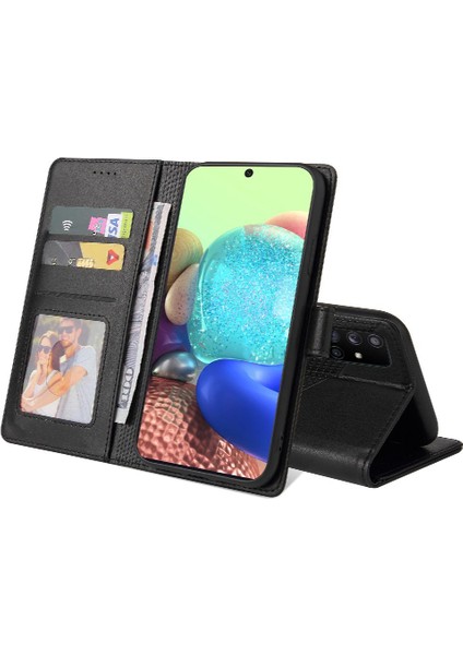 Samsung Galaxy A71 5g Üç Kart Yuvaları Kickstand Premium 4 Için Flip Case (Yurt Dışından) indirimleri
