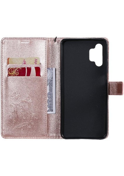 Samsung Galaxy A32 5g Pu Deri Flip Kickstand Manyetik Için Flip Case (Yurt Dışından) fiyatları