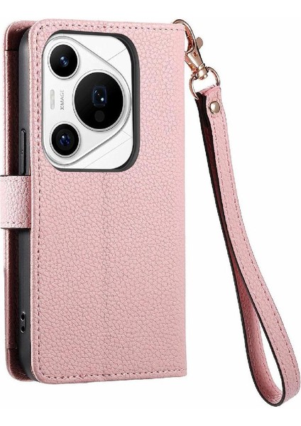 Huawei Pura 70 Pro Için Flip Case Artı Aşk Cüzdan Fermuar Darbeye Vaka (Yurt Dışından)