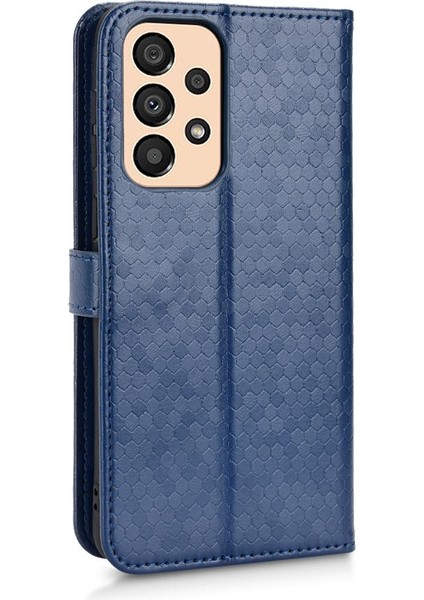 Samsung Galaxy A33 5g Için Geometrik Desen Deri Cüzdan Kapak (Yurt Dışından) modelleri