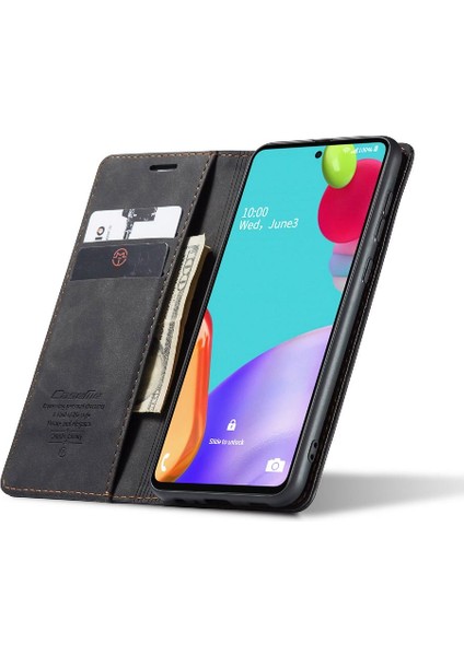 Samsung Galaxy Için Flip Case A52S 5g Manyetik Kapatma Darbeye Flip Kitap (Yurt Dışından)