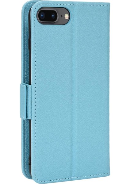 Iphone 6 Için Kılıf Artı/6s Artı Kart Yuvaları Tutucu Yan Toka Cüzdan Pu (Yurt Dışından)