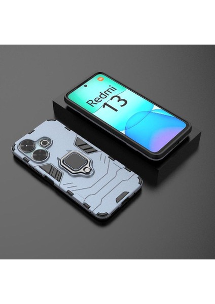 Xiaomi Redmi Için Kılıf 13 4g Askeri Damla Koruma 360&DEG; Dönen Halka (Yurt Dışından) fırsatları