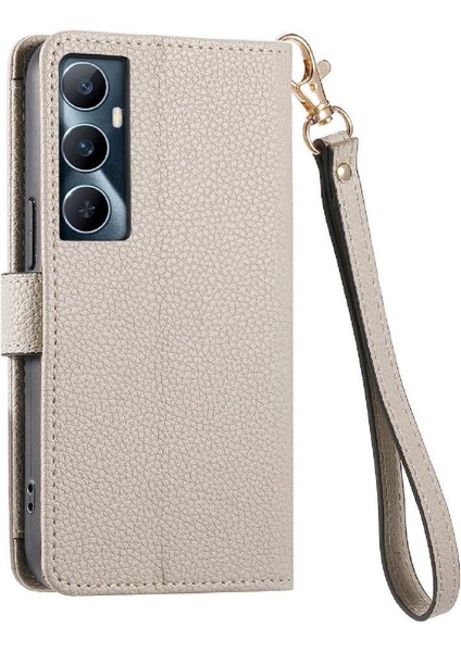 Realme C65 Aşk Fermuar Cüzdan Deri Kılıf Için Flip Case Darbeye (Yurt Dışından) fırsatları