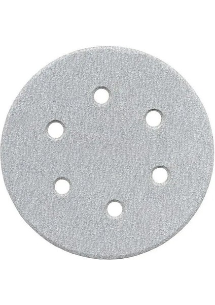 N33479 280 Kum Alüminyum Oksit Cırtlı Disk Zımpara 150MM - 6 Delikli