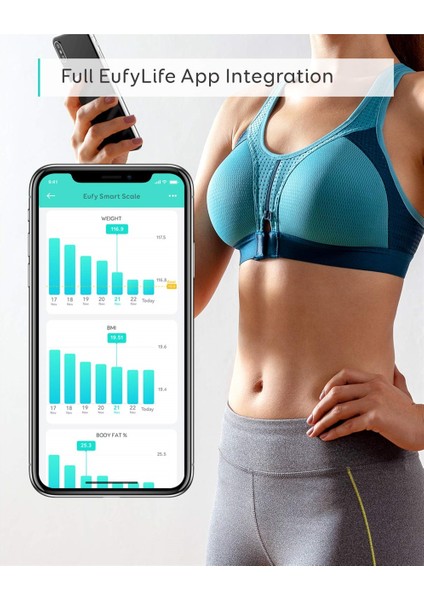 eufy Akıllı Bluetooth Tartı Dijital Baskül