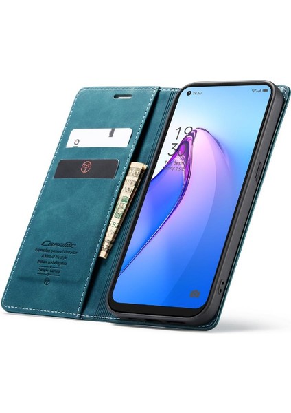 Oppo Oppo 8 5g Manyetik Kapatma Için Flip Case Darbeye Çevir Folio Kitap (Yurt Dışından) fırsatları