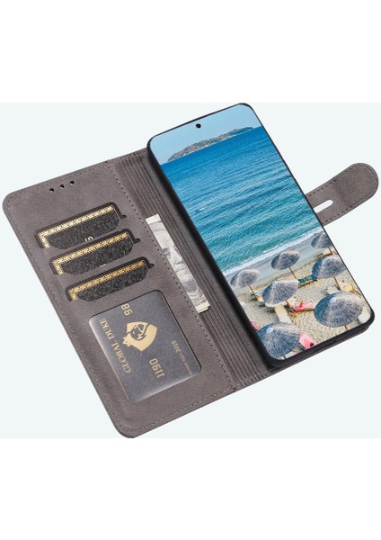 Cüzdan Kılıf Için Huawei P50 Pro Tüm Yuvarlak Koruma Kickstand Manyetik (Yurt Dışından) indirimleri