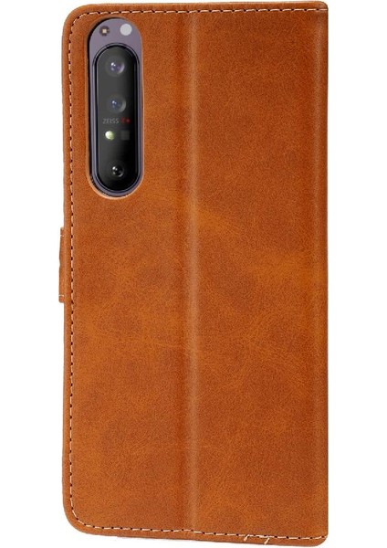 Sony Xperia 5 Iii Kickstand Manyetik Kapatma Kart Tutucu Için Cüzdan Kılıf (Yurt Dışından) indirimleri