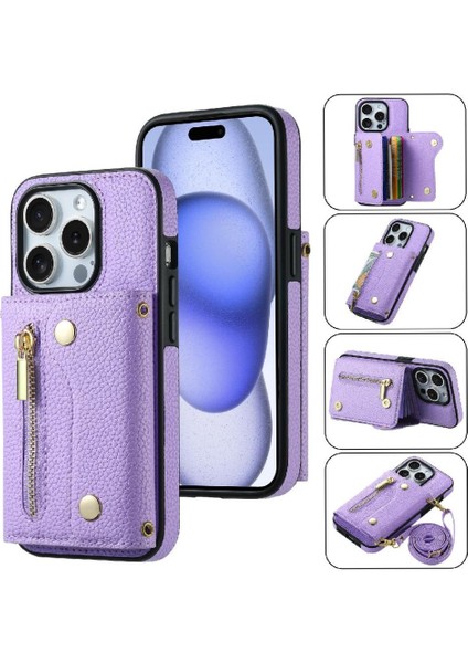 IPhone 11 Için Kılıf Pro Max Hafif Uzun Kayış Büyük Kapasiteli Mini (Yurt Dışından)