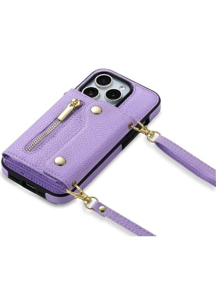 IPhone 11 Için Kılıf Pro Max Hafif Uzun Kayış Büyük Kapasiteli Mini (Yurt Dışından)